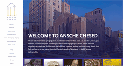 Desktop Screenshot of anschechesed.org